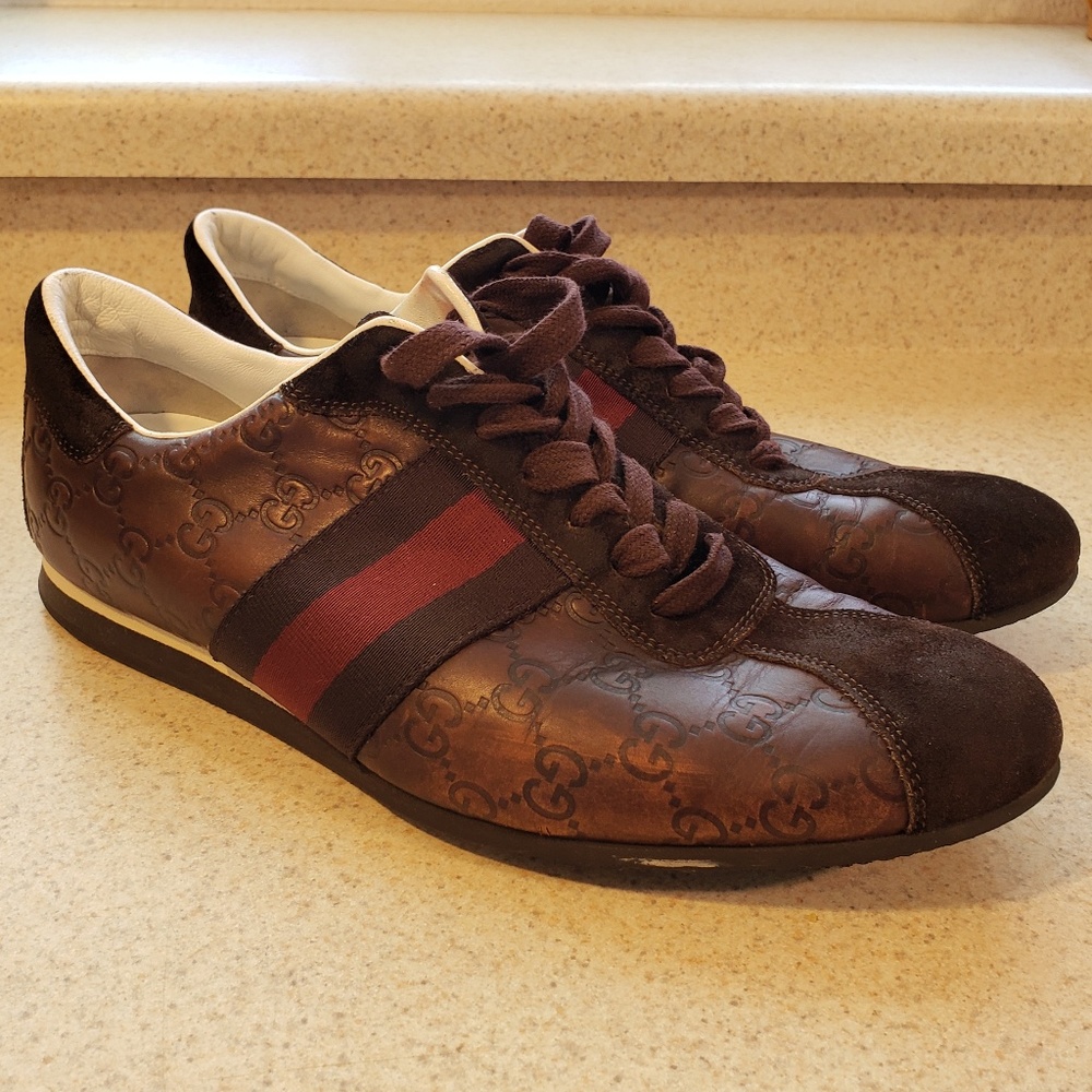 Gucci Sneakers sz 8.5 | Brown